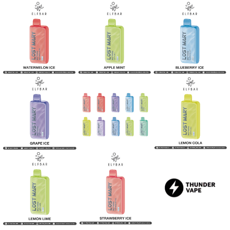 Elfbar10000-All-Flavors