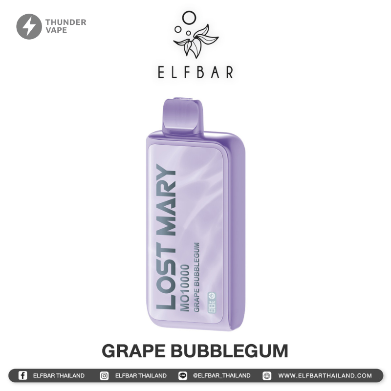 Elfbar10000-GrapeBubblegum
