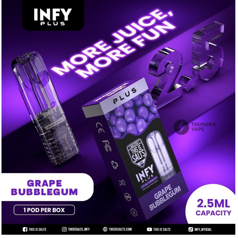 Infy Pluse-GrapeBubblegum