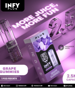 Infy Pluse-GrapeGummies